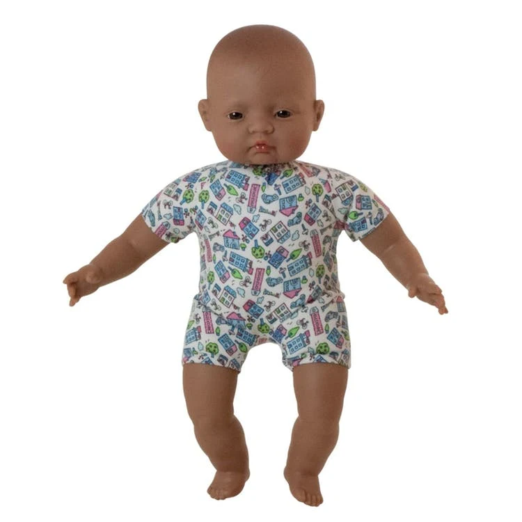 Soft Body Baby Dolls - Brown Eyes Neighborhood Print 1