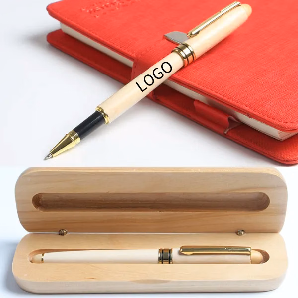 Maple Wood Fountain Pen Gift Box