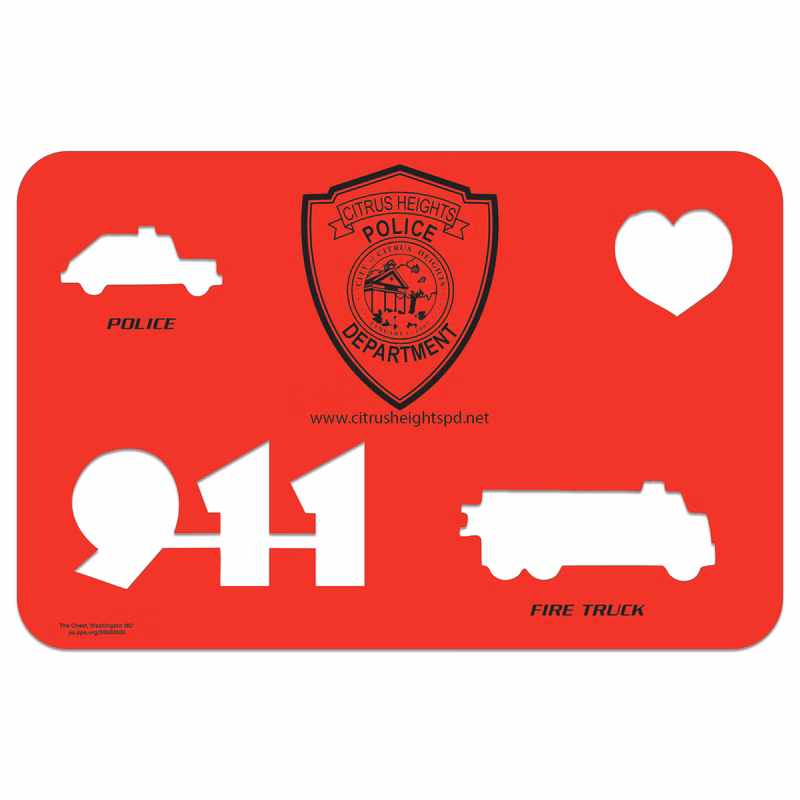 911 Poly Stencil