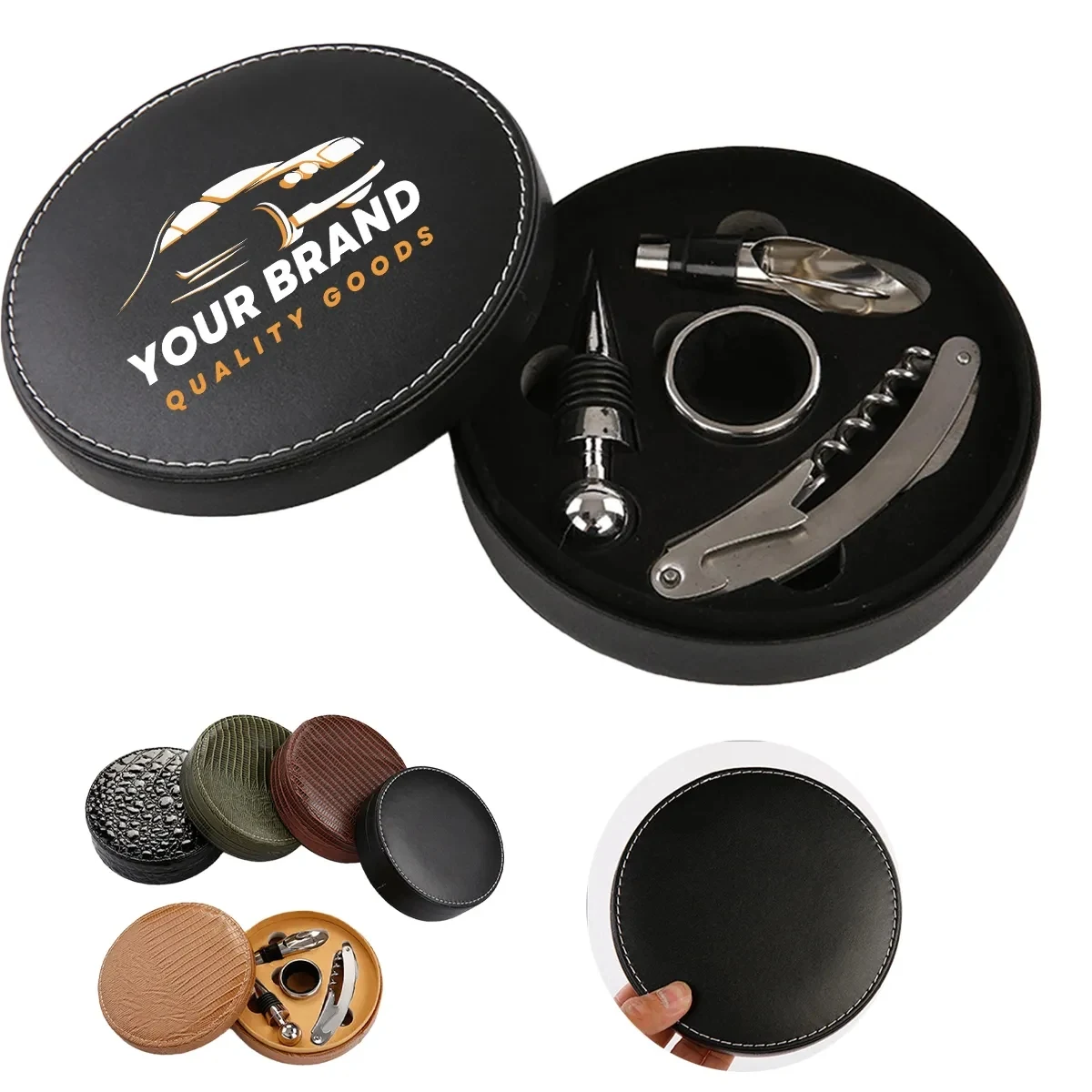 Red Wine Bottle Opener Stopper Set Accessories Gift 1