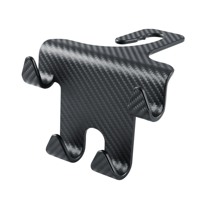 Car Headrest Hooks With Phone Holder 1