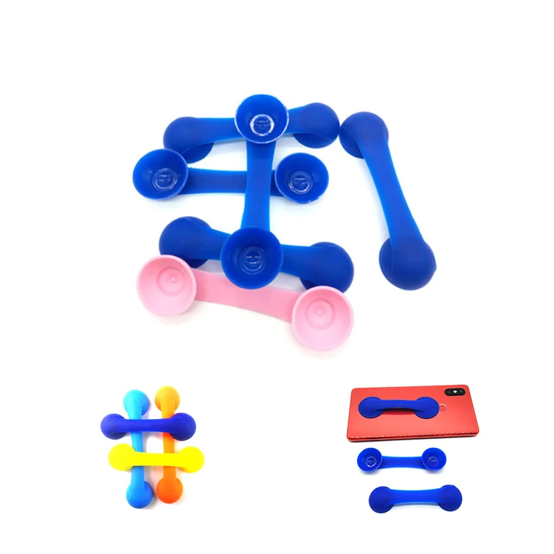 Silicone double suction cup mobile phone holder 1