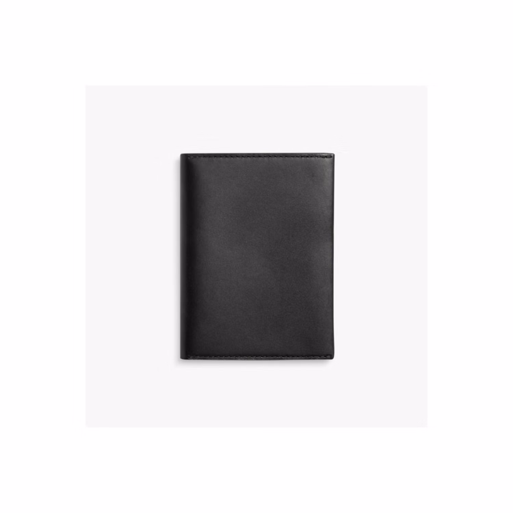 Shinola Passport Wallet - Black Vachetta Leather
