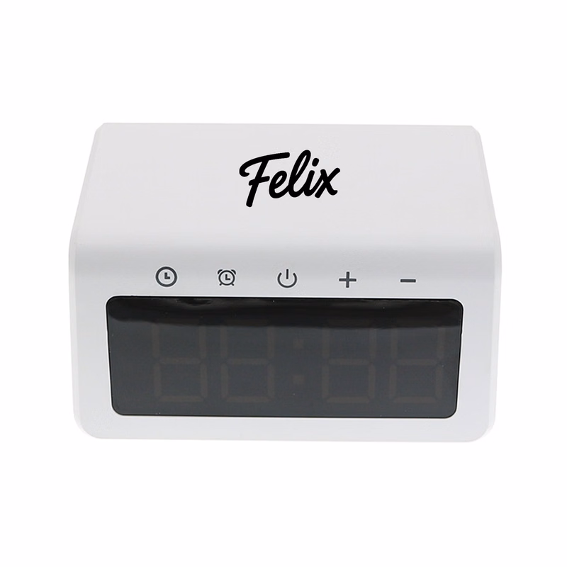 Wireless Charging Phone Stand Clock