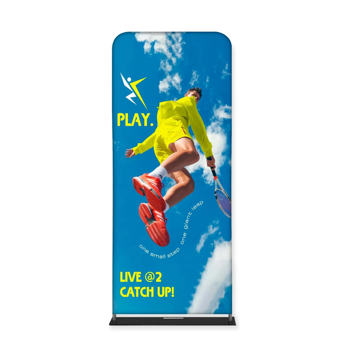 Tube Banner, Double Sided Digitally Printed - 7.5'x3' 1