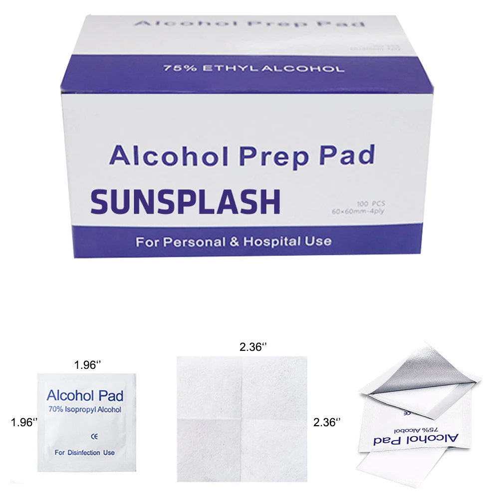 DisposableAlcohol Slices 100pcs 1