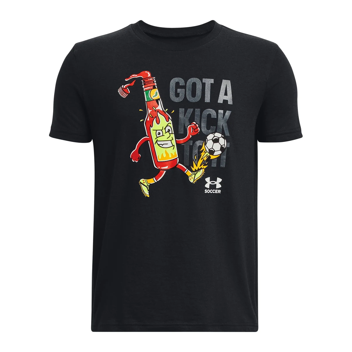 Boys' UA Soccer Kick To It Short Sleeve 1