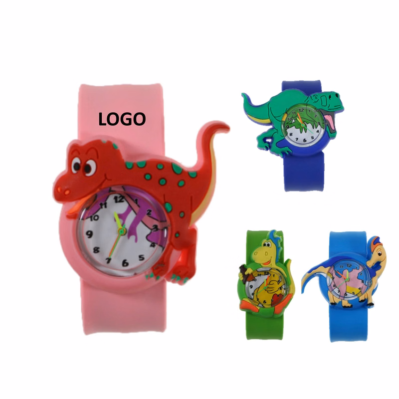 Cartoon Dinosaur Shaped Slap Watch