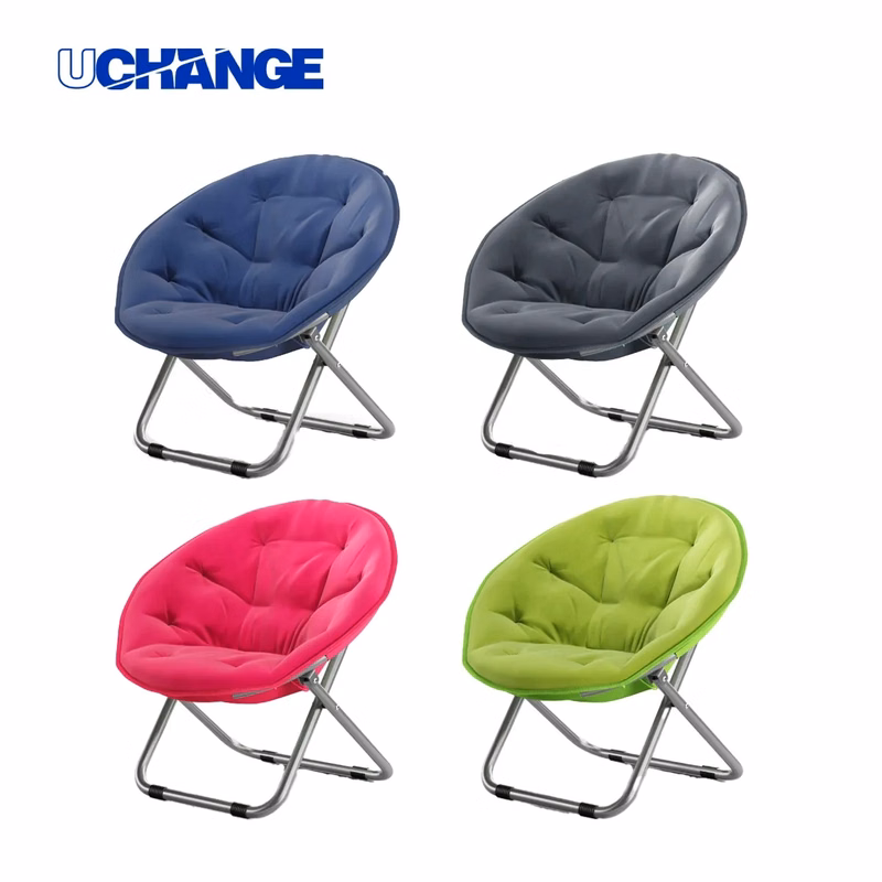 Comfortable Folding Padded Moon Chair For Lounging