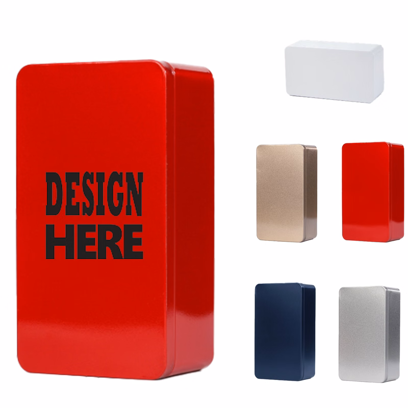 Rectangular Tinplate Wedding Candy Storage Box