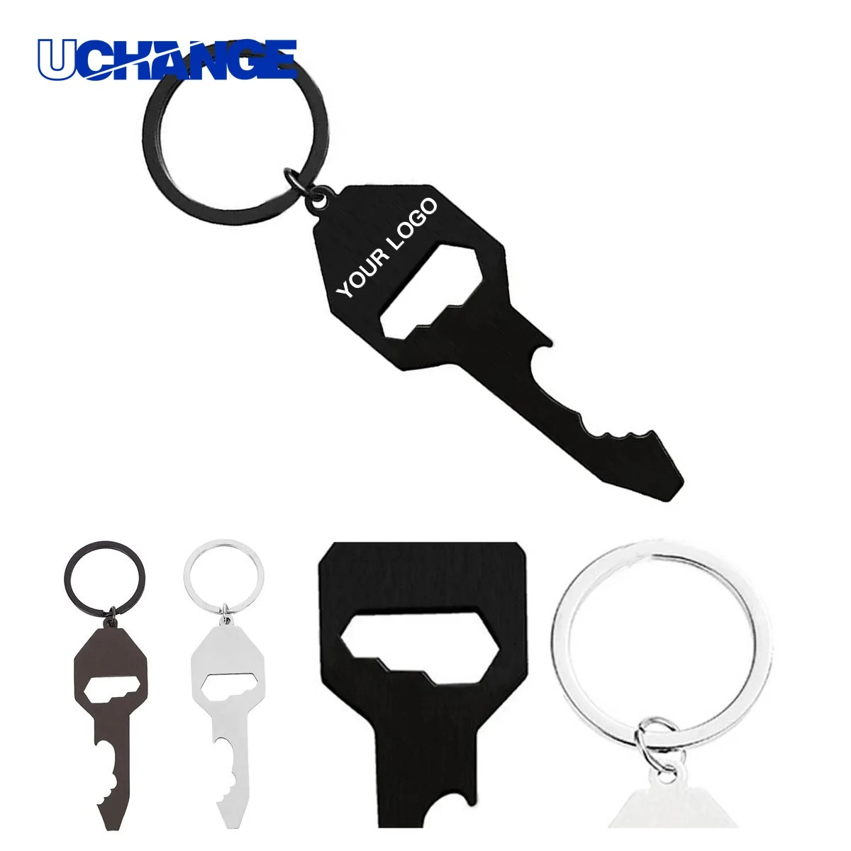 Stainless Steel Bottle Opener Keychain Tool 1