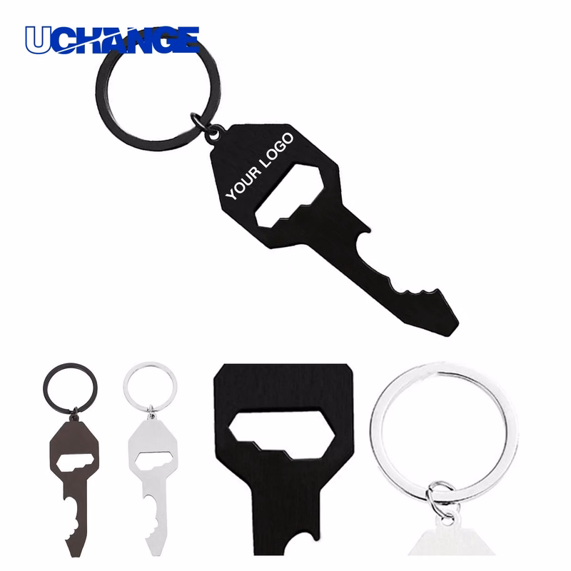 Stainless Steel Bottle Opener Keychain Tool