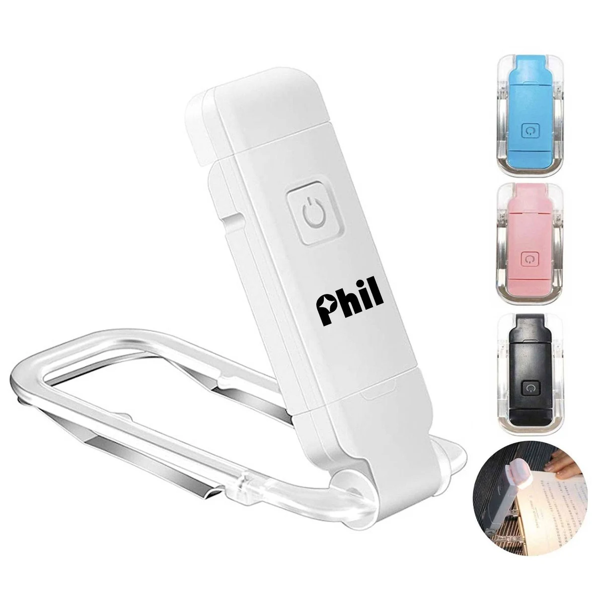 Mini Usb Foldable Book clip light w/ Eye Protection 1