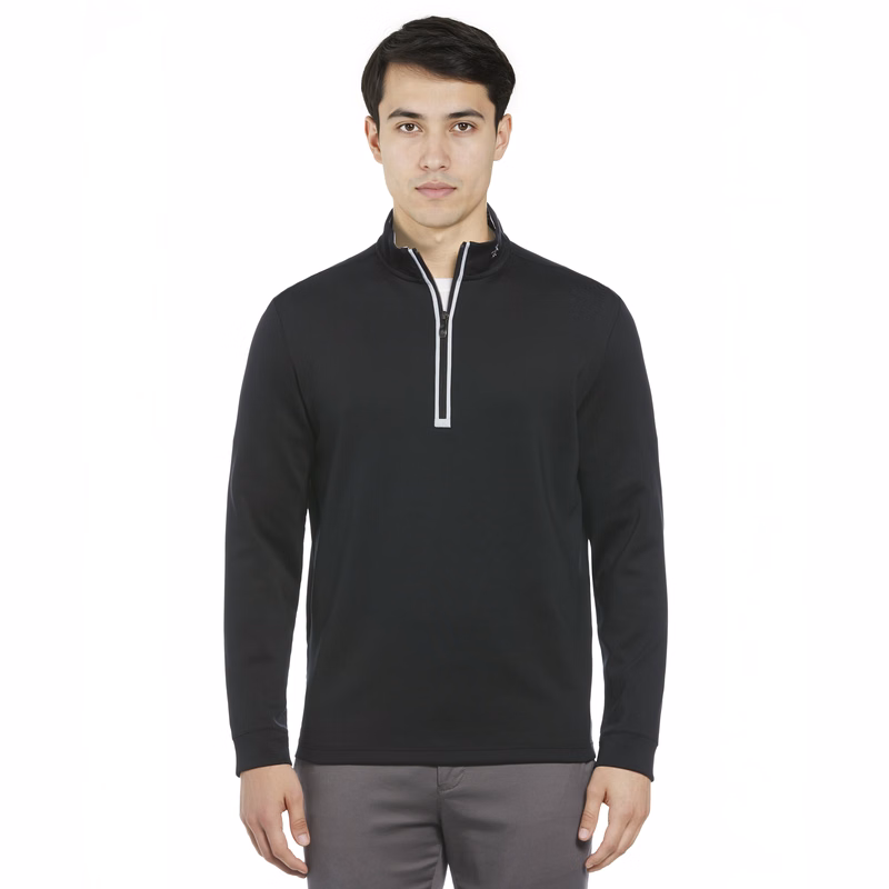 Clubhouse Long Sleeve Mock Golf Pullover