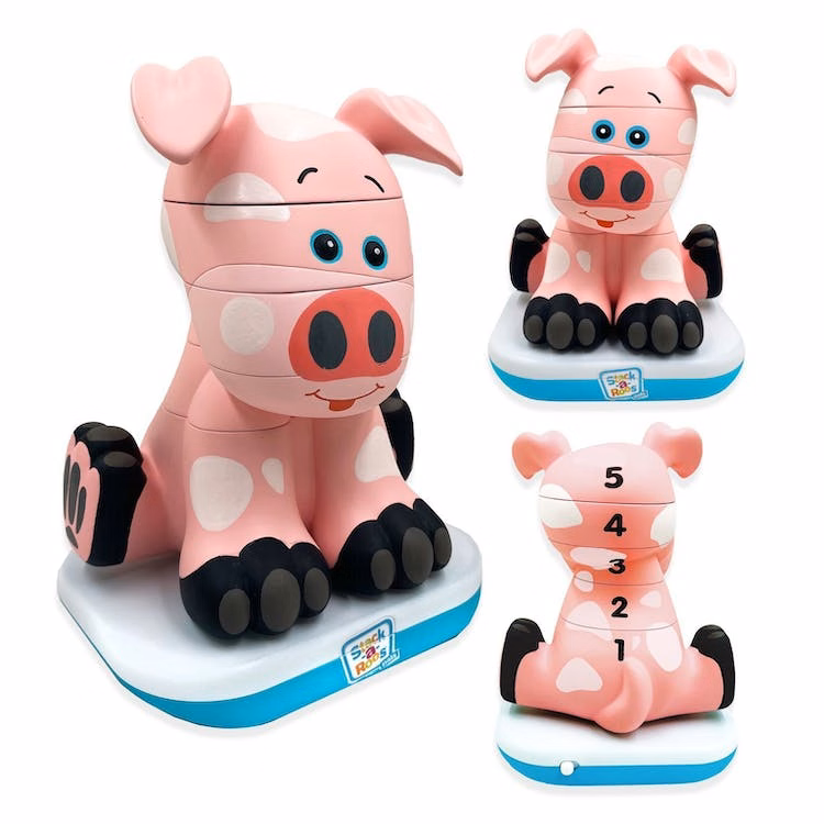 Infant Stacking Toys - Farm Animals 3 Pack