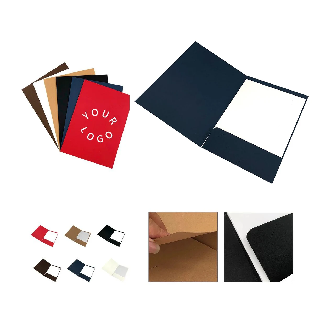 A4 Paper Folder Cardboard 12.3x8.7 1