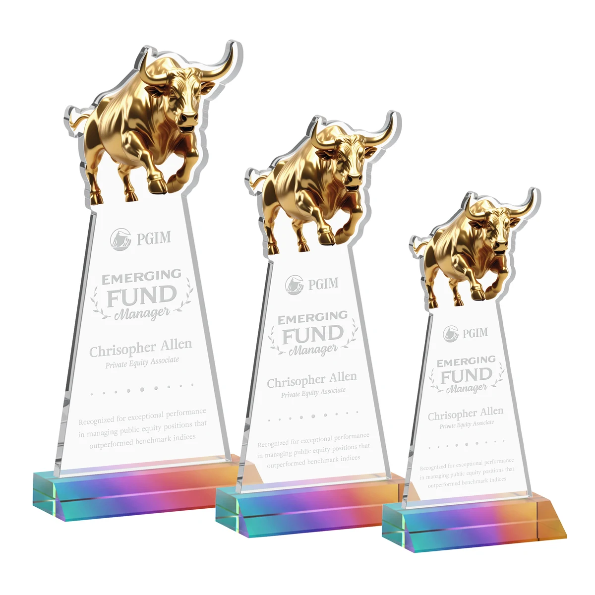 Raging Bull Award - Prismatic 1