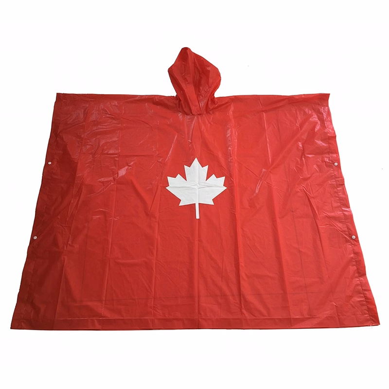 Customs PEVA Poncho/Raincoat