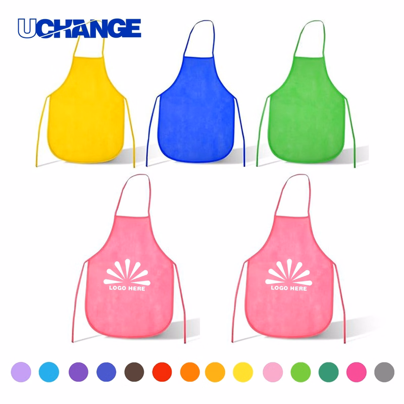 Non-Woven Children Artist Apron Protective Wear