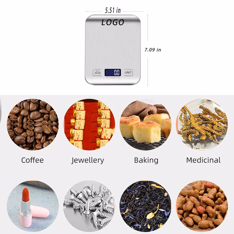 Stainless Steel Electronic Kitchen Scale
