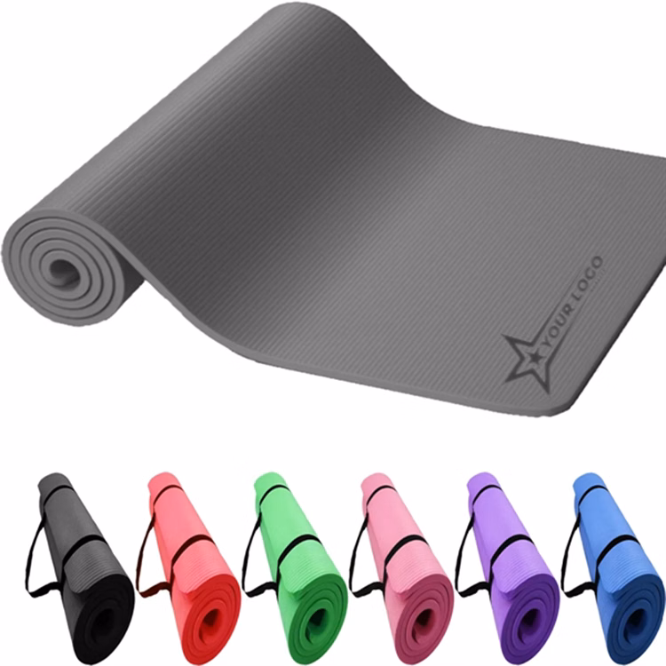 Comfort Extra Thick Non Slip Yoga Mat with Carrying Strap