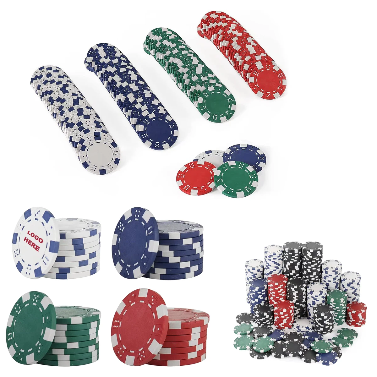 Premium Custom Casino Poker Chips 1