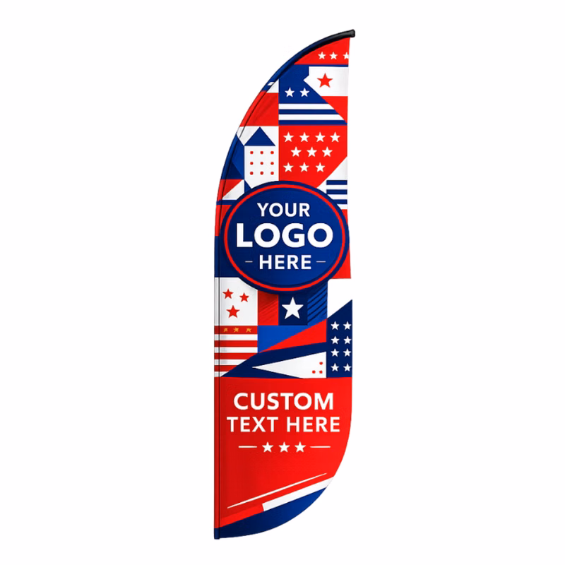 12ft Replacement Curve Flag Single Sided (Fabric Only)