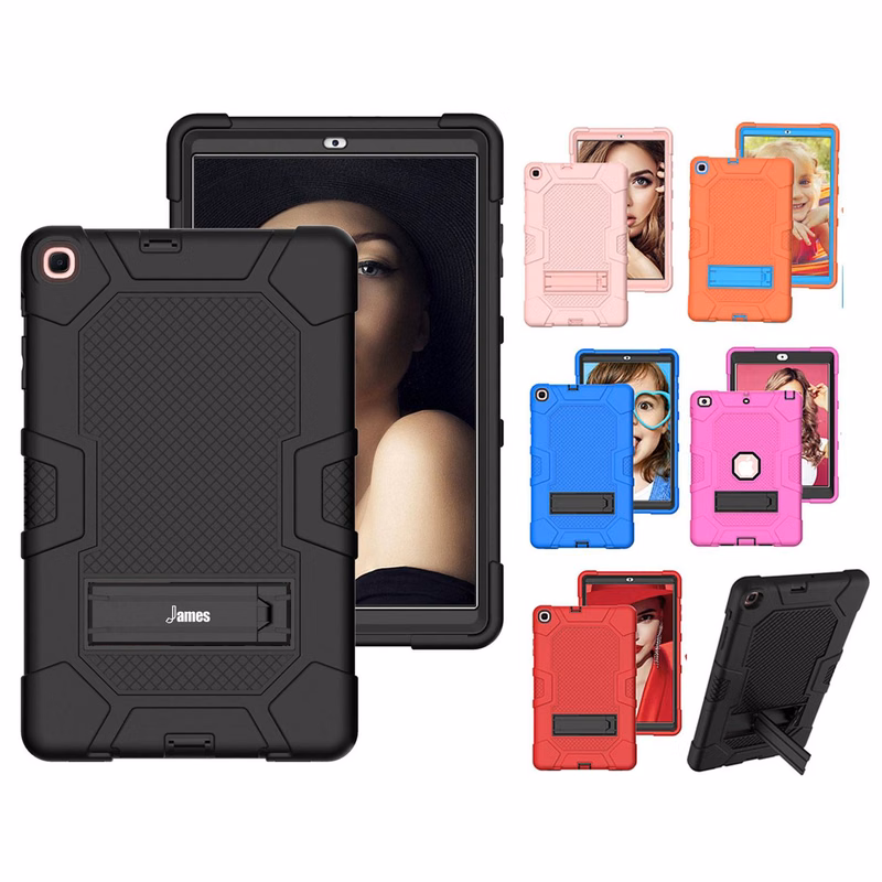 Silicone PC three-in-one shockproof iPad case