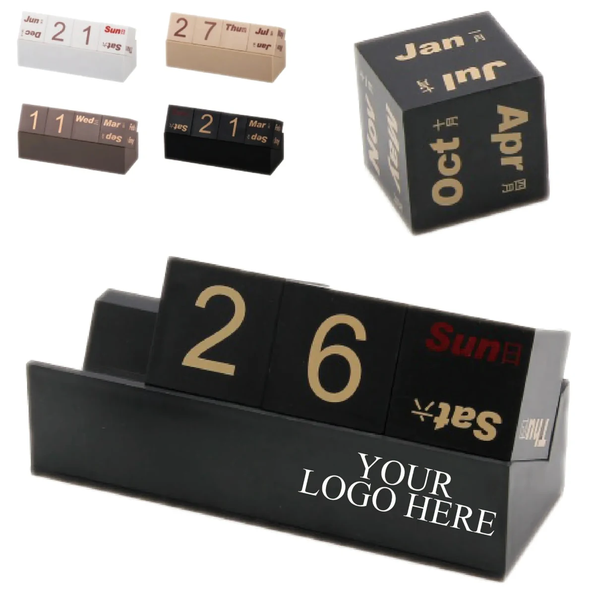 Custom Printed Cubes Perpetual Calendar 1