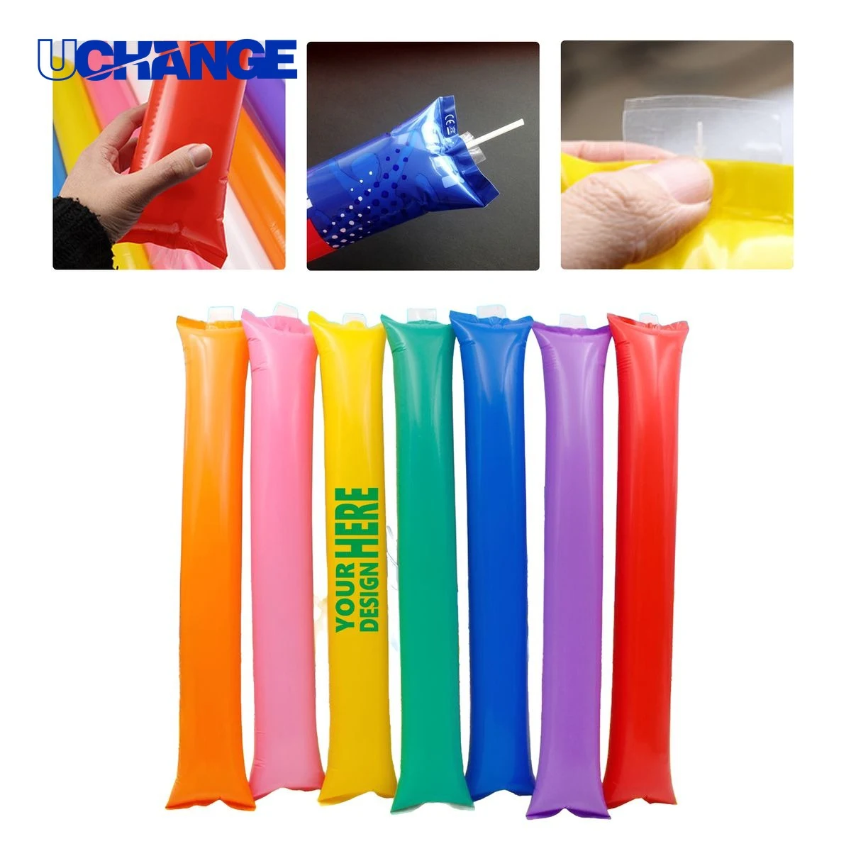 Custom Inflatable Cheer Stick for Sports 1