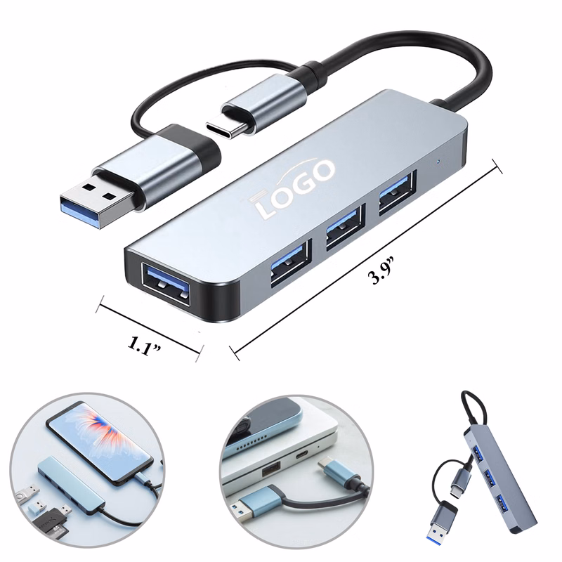 MOQ50 USB C Multiport Computer Hub Expansion