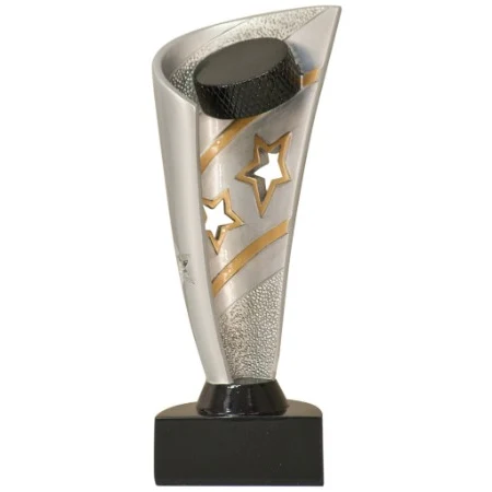 Hockey Banner Resin Award 7" 1