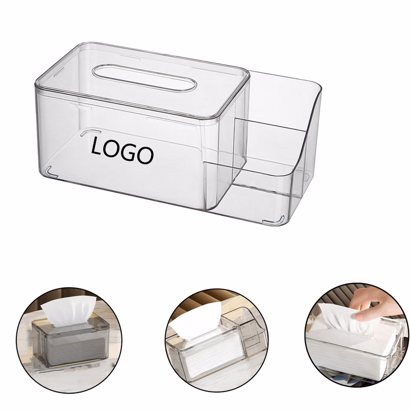 Clear Tissue Box