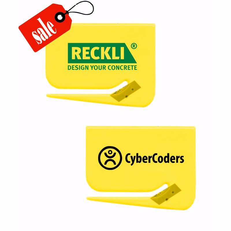 Promotional Frosted Letter Openers - Overstocked Inventory