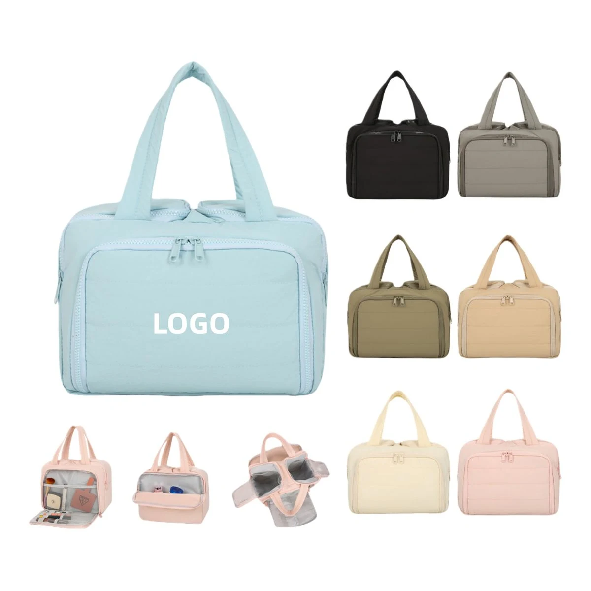Double-Sided Unfolding Cosmetic Bag 1