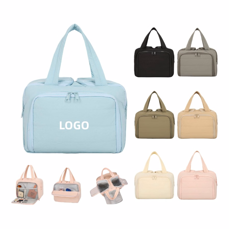 Double-Sided Unfolding Cosmetic Bag