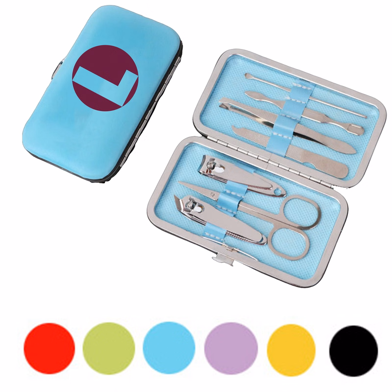 MOQ 20 Stainless Steel 7-Piece Manicure Tool Set
