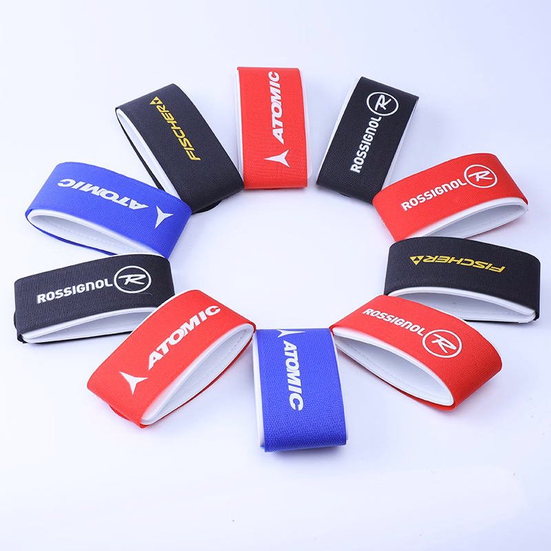 Downhill Ski Straps - Hook And Loop