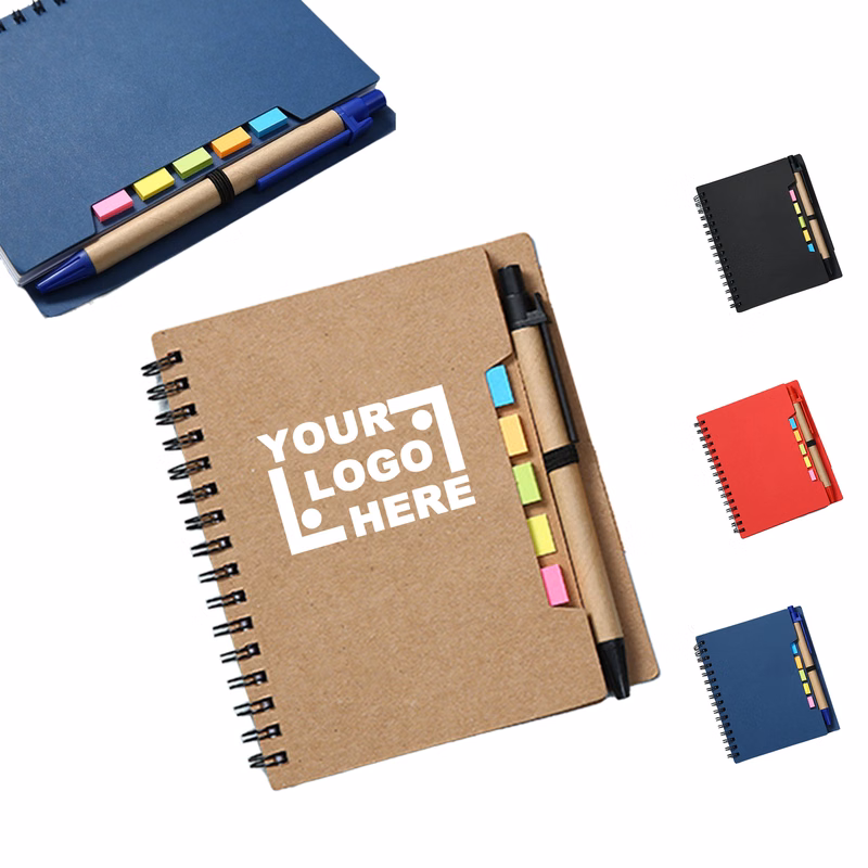 Branded Multi-Function Notebook with Notes
