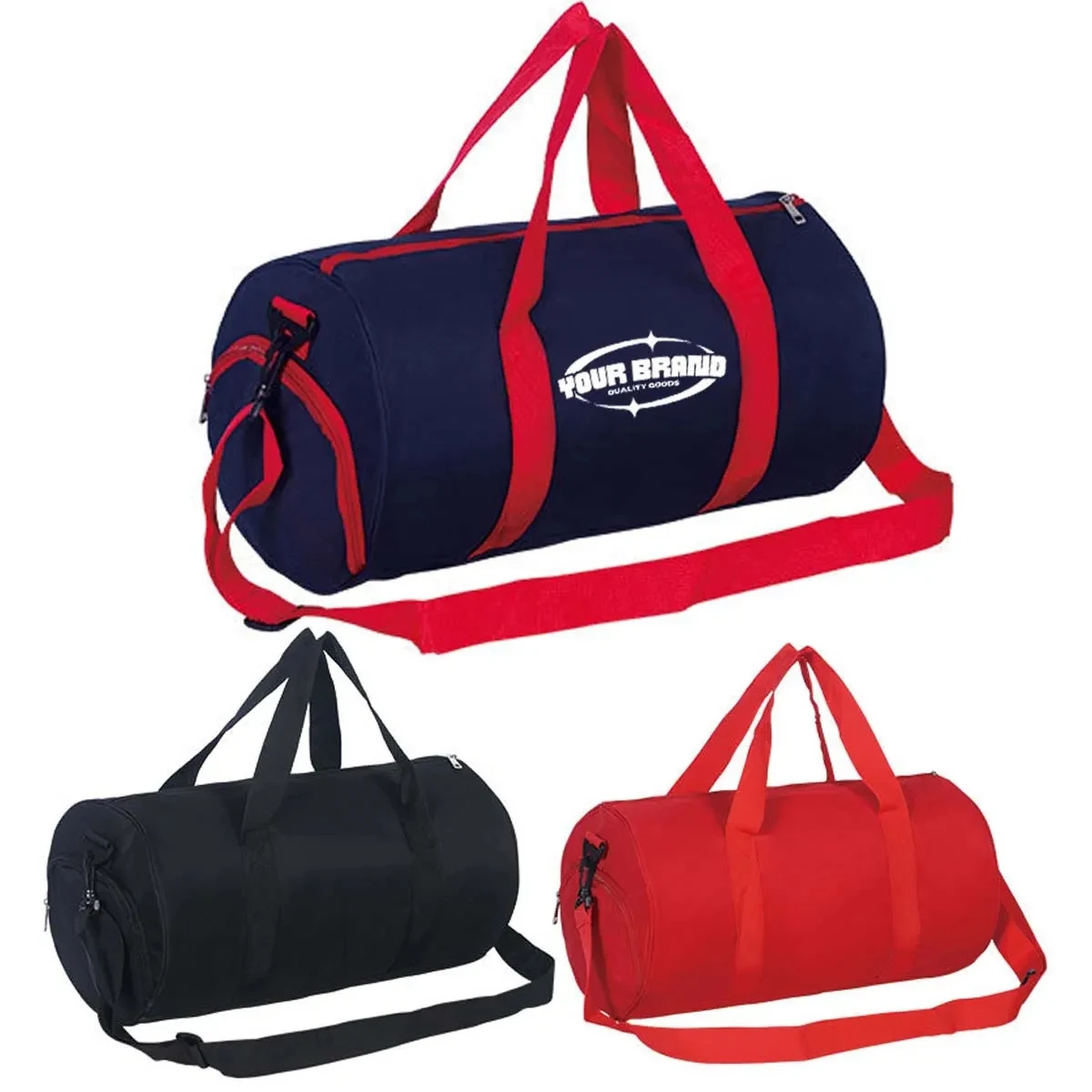 Gym Travel Duffel Bag with Shoe Compartment 1