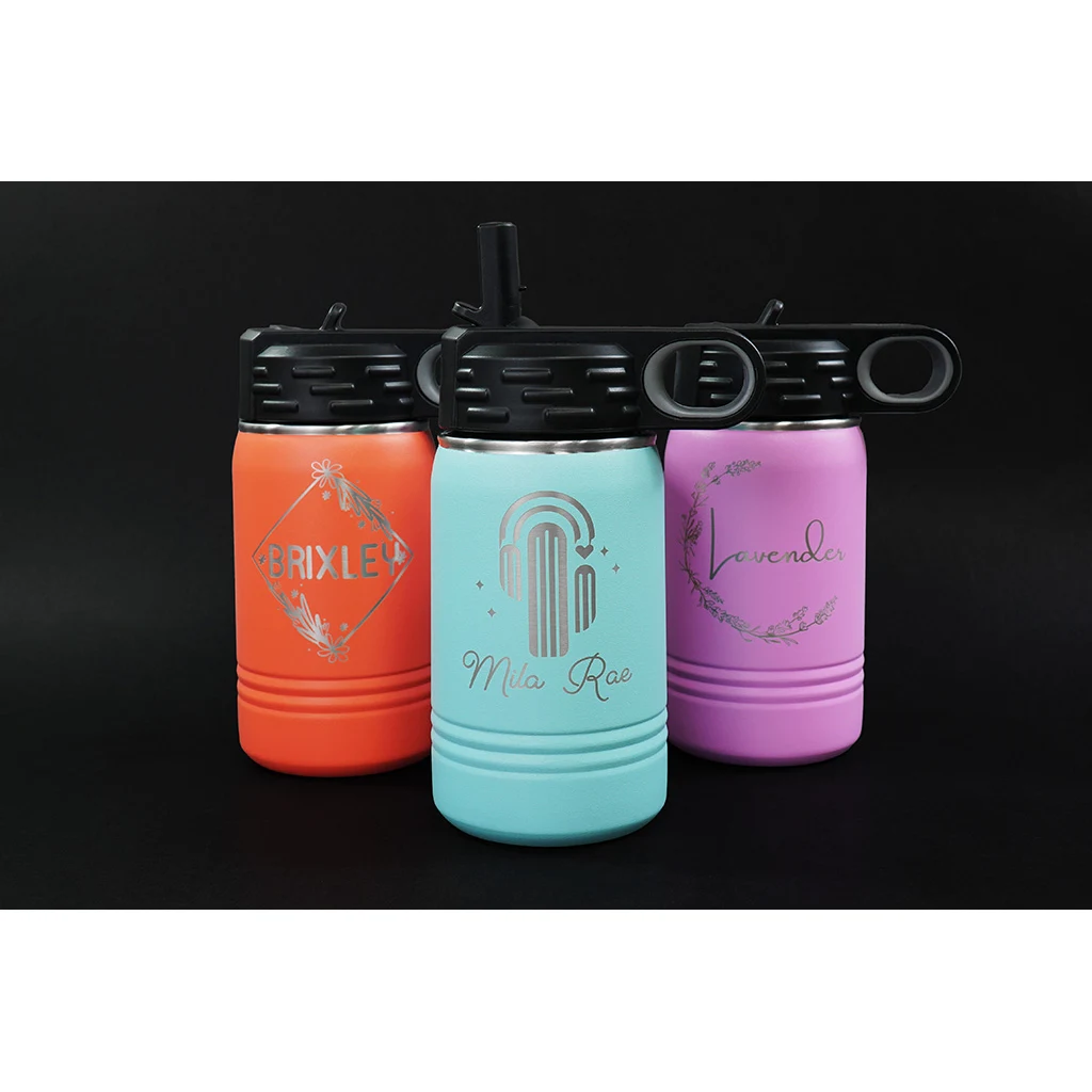 12 oz Polar Camel Metal Water Bottles 1