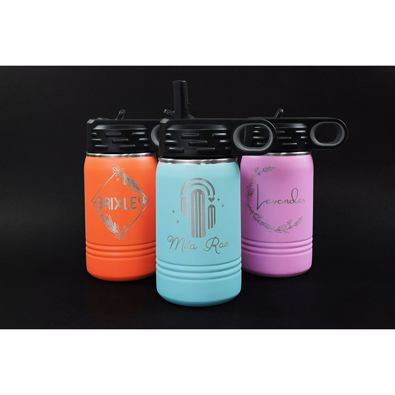 12 oz Polar Camel Metal Water Bottles