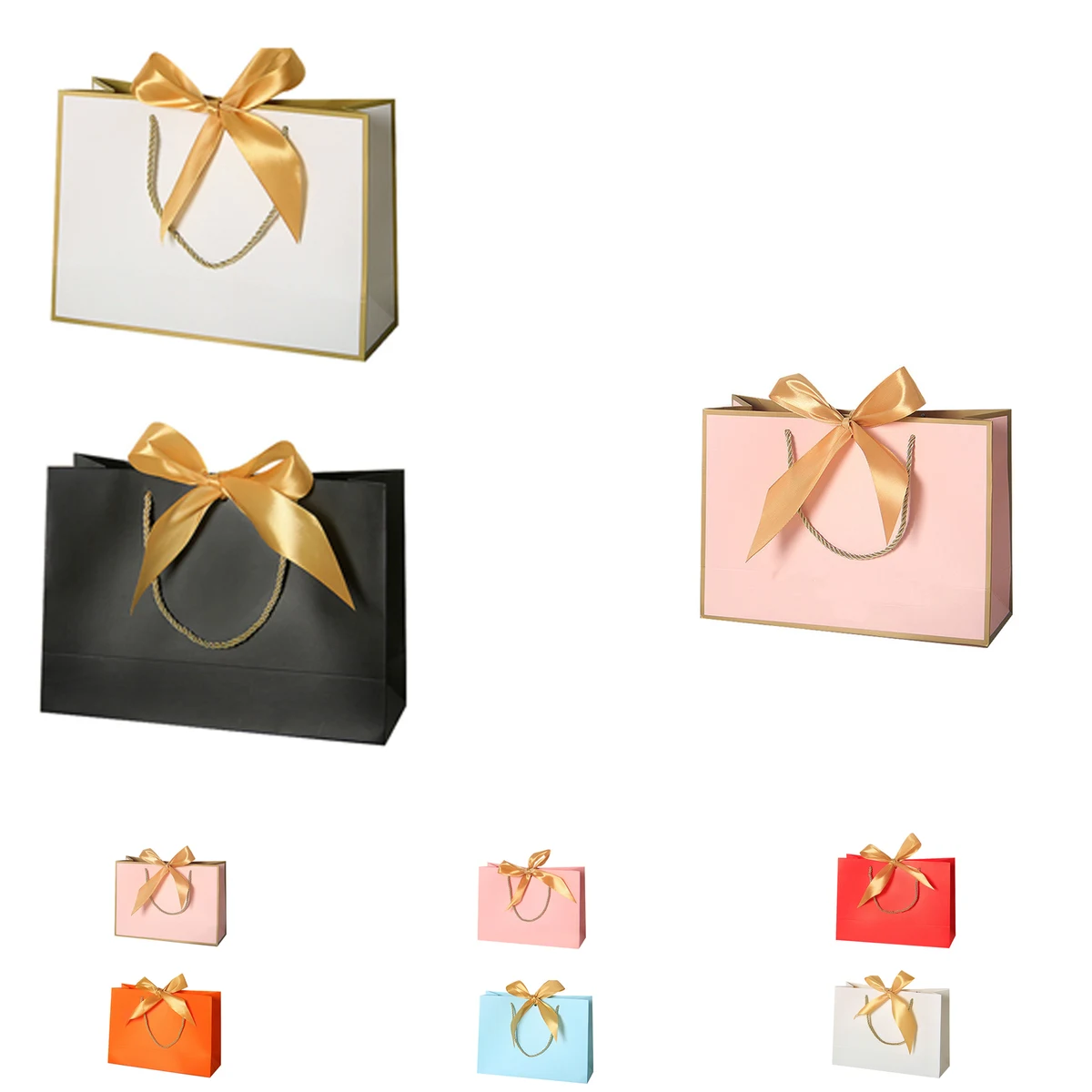 Gift Hand Bag With Bow 1