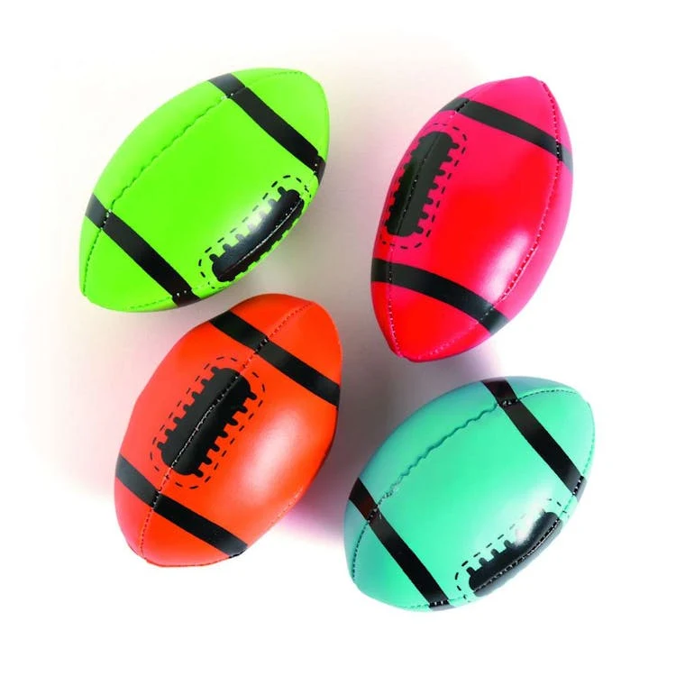 Neon Foam Footballs 4" - Assorted 1