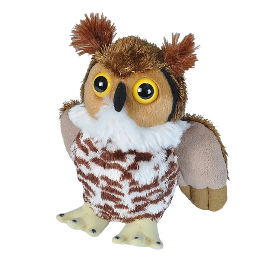 7" Hug'ems Great Horned Owl 1