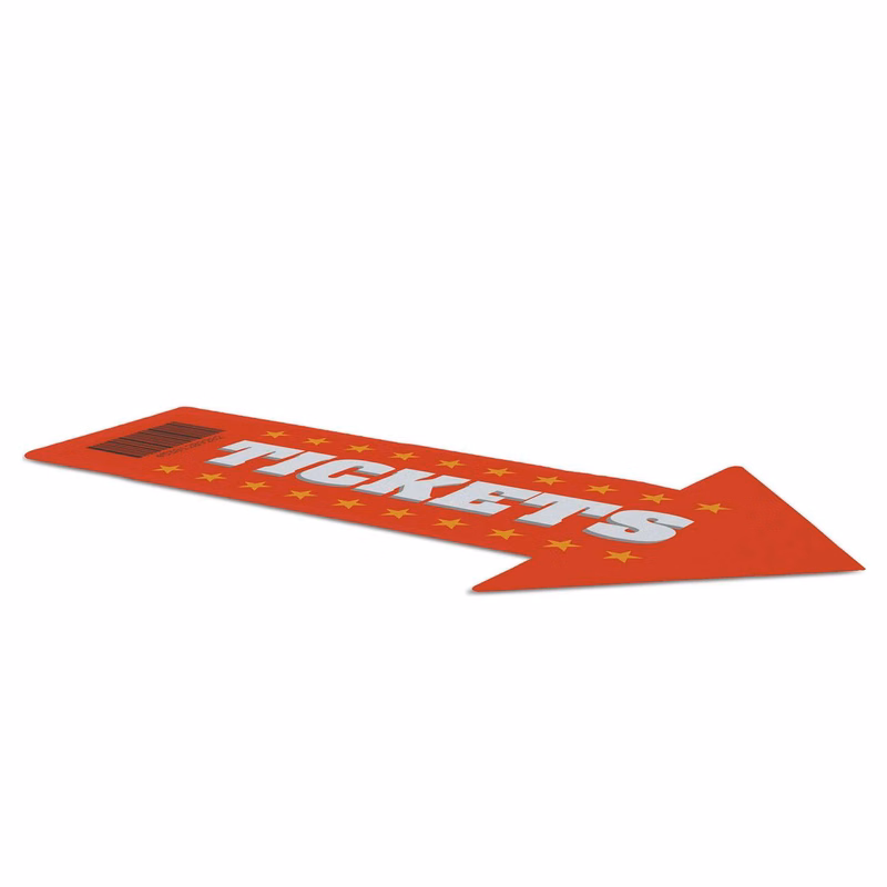 72" x 42" Arrow Indoor Surface Grip