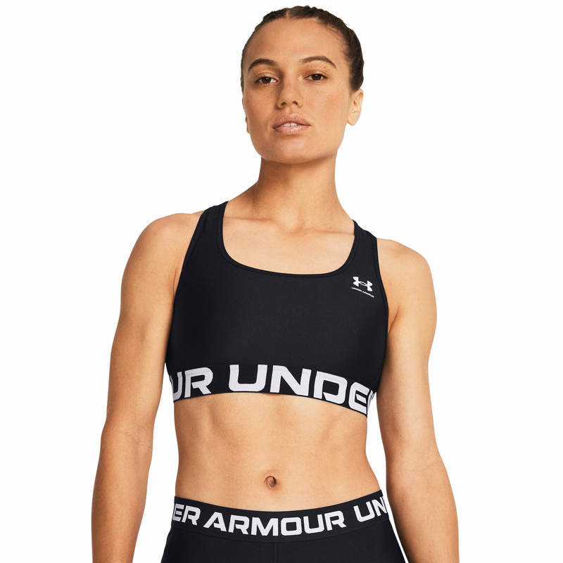 HeatGear Mid Branded Women's Sports Bra