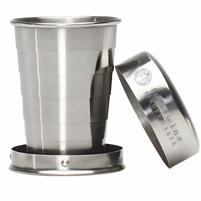 2oz. Expandable Metal Shot Glass