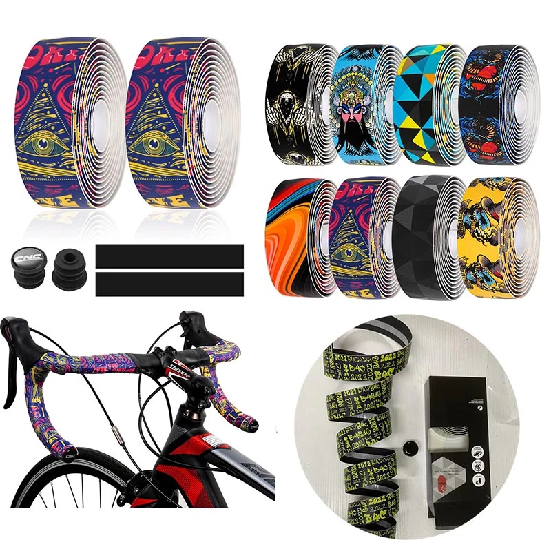 Bike Handlebar Tapes With End Plug 1