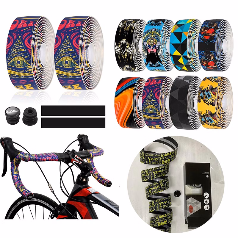 Bike Handlebar Tapes With End Plug
